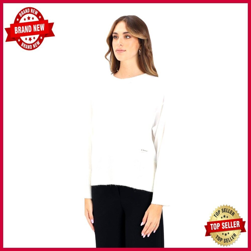Wool Pullover Sweater Long Sleeve Crewneck Everyday Wear Soft